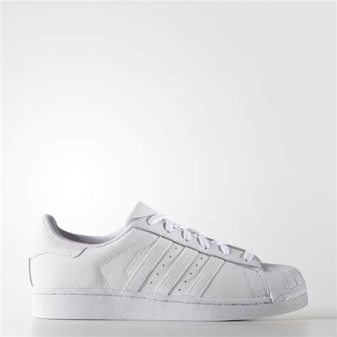 adidas superstar wit touwtje|White Superstar Shoes .